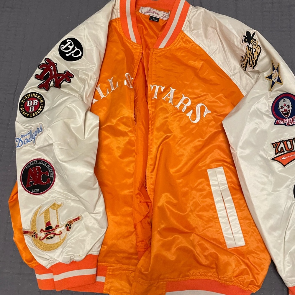 Negro League Baseball All Stars Satin Jacket 2XL